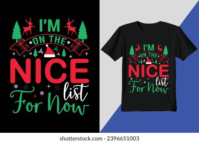 Christmas t-shirt design vector, Happy Christmas