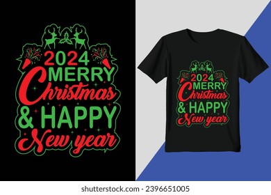 Christmas t-shirt design vector, Happy Christmas