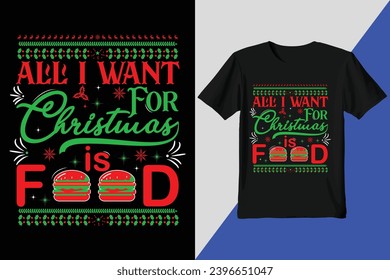 Christmas t-shirt design vector, Happy Christmas