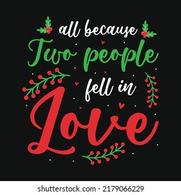 Ilustración vectorial de diseño de camisetas navideñas
