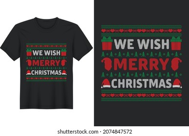 Christmas T-shirt Design  Vector Mug Design Typography template