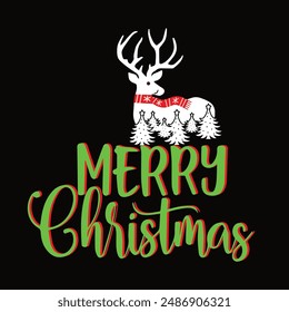 Christmas T-Shirt eps 10 vectors 