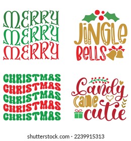 Christmas T-shirt and SVG Design Bundle, Holidays Design Bundle, Winter Christmas SVG files for Cricut, Santa silhouette SVG, Holidays SVG Bundle, Vector EPS Editable Files Bundle.