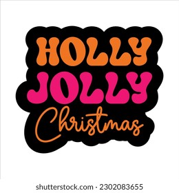 Christmas t-shirt vector design bundle.