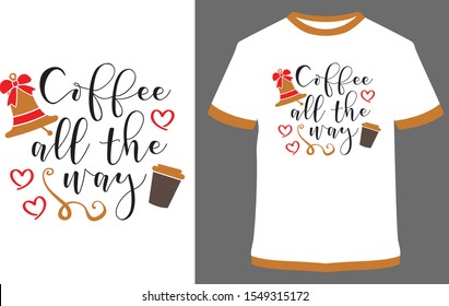 Christmas T-shirts, Christmas vector quote. Holly Jolly Merry Christmas, Santa, and happy new year.- Vintage Vector graphic typographic design for poster, label, badge, logo, icon or t-shirt