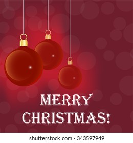 Christmas Typographic Background