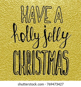 Christmas typography and design elements. Christmas lettering. Vector illustration
