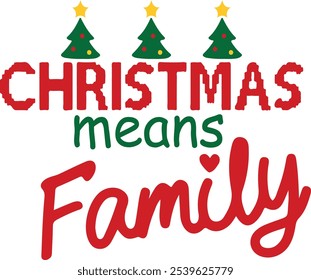 
Christmas Typography Design. Printing For Tshirt, Sweatshirt, Mug, Banner, Poster etc.