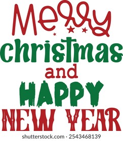 
Christmas Typography Design. Printing For Tshirt, Sweatshirt, Mug, Banner, Poster etc.