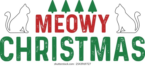 
Christmas Typography Design. Printing For Tshirt, Sweatshirt, Mug, Banner, Poster etc.