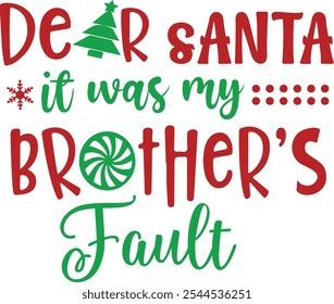 
Christmas Typography Design. Printing For Tshirt, Sweatshirt, Mug, Banner, Poster etc.