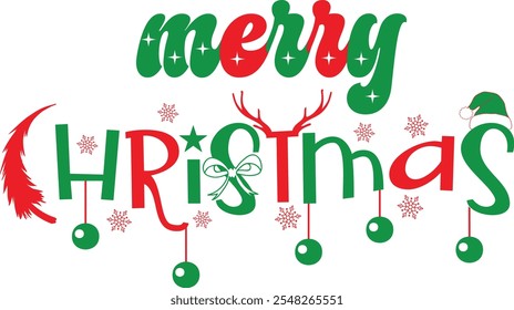 
Christmas Typography Design. Printing For Tshirt, Sweatshirt, Mug, Banner, Poster etc.
