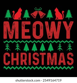 
Christmas Typography Design. Printing For Tshirt, Sweatshirt, Mug, Banner, Poster etc.