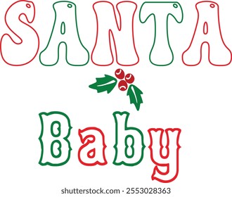 
Christmas Typography Design. Printing For Tshirt, Sweatshirt, Mug, Banner, Poster etc.