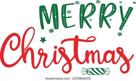 
Christmas Typography Design. Printing For Tshirt, Sweatshirt, Mug, Banner, Poster etc.
