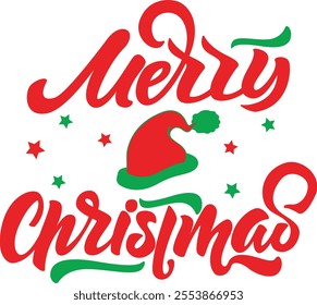 
Christmas Typography Design. Printing For Tshirt, Sweatshirt, Mug, Banner, Poster etc.