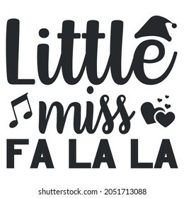 Christmas typography SVG T-Shirt design