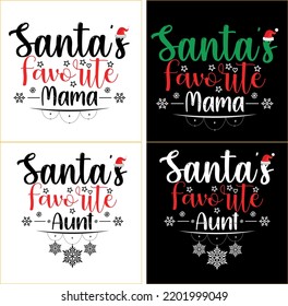 Christmas typography t shirt design