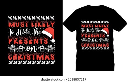 christmas typography t shirt design, holiday t shirt 
