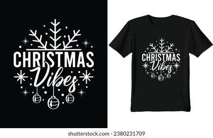 Christmas typography t-shirt design, illustration eps10