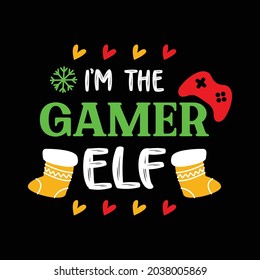 Christmas typography T-shirt Design. Christmas Vector Shirt.