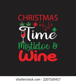 Christmas Typography T-Shirt Design Vector File