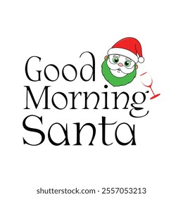 Christmas typography t-shirt vector illustration