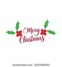 Navidades tipografía diseño de Ilustración vectorial
