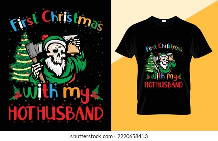 Diseño de camisetas vectoriales de tipografía navideña. citas motivacionales y de inscripción.
perfecto para imprimir objetos y bolsos, carteles, tarjetas. aislado en fondo negro
