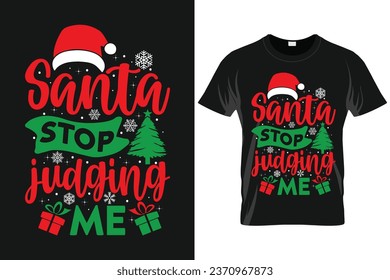 Christmas Typography Vector T-shirt Design, Christmas vector typography elements