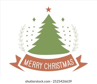 Christmas typography vintage Merry Christmas deer Peace love joy Christmas happy new year
