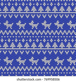Christmas Ugly Sweater Vector Background