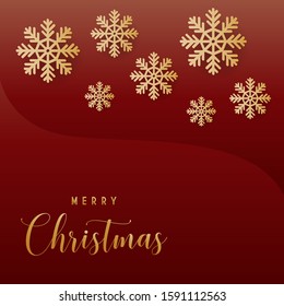 Christmas vector artistic greeting card concept. Vector banner with different holiday accesories