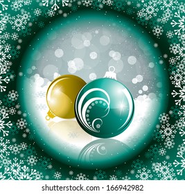 Christmas Vector Background. 