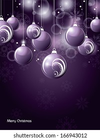 Christmas Vector Background. 