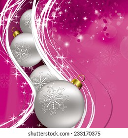 Christmas Vector Background.