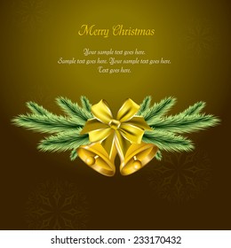Christmas Vector Background.