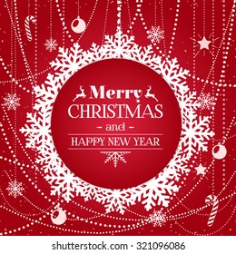 Christmas vector background