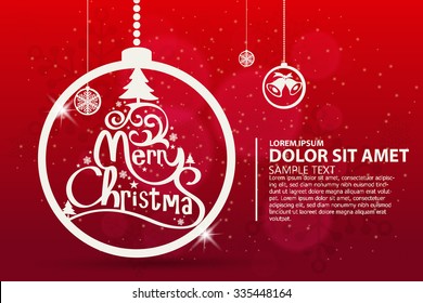 Christmas vector background