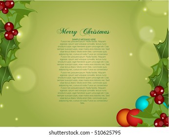Christmas vector background
