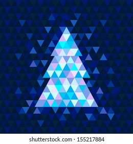 Christmas vector background. Design art elements