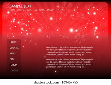 Christmas vector background   design illustration template - Vector  background  for Christmas decorative design 