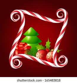 christmas vector background design illustration