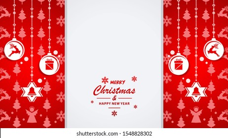 Christmas vector background design template