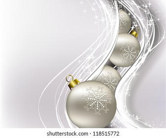 Christmas Vector Background. Eps10 Illustration.