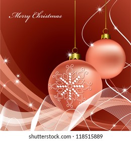 Christmas Vector Background. Eps10 Illustration.