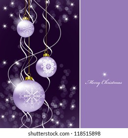 Christmas Vector Background. Eps10 Illustration.
