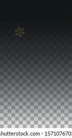 Christmas  Vector Background with Gold Falling Snowflakes Isolated on Transparent Background. Fantasy Snow Sparkle Pattern. Snowfall Overlay Print. Winter Sky. Design for  Party Invitation.