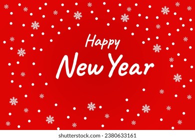WeihnachtsVektorhintergrund mit Happy New Year Letters
Es schneit, Schneeflocken.
VektorWeihnachten, Neujahrshintergrund mit Schnee