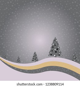Christmas vector background. illustrator card design.